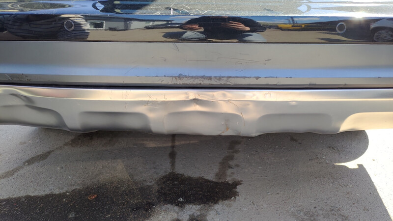 Накладка заднего бампера Audi A6 allroad quattro  2013 универсал 3.0 Дизель Дубно