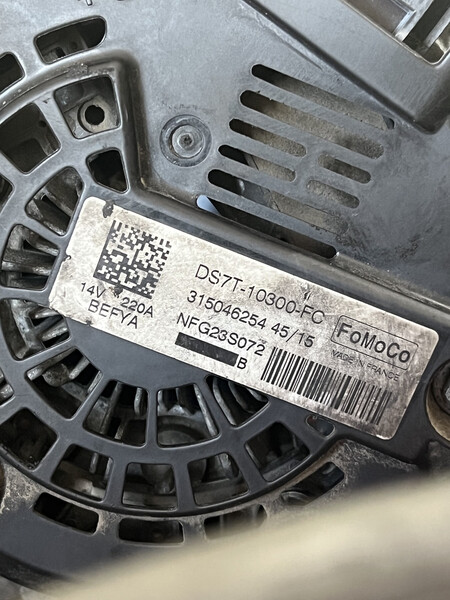 Генератор Ford Mondeo 5 2017 г.  20.0 л дизель