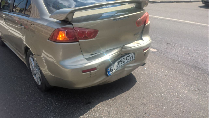 Бампер задний 6410B172WA   Mitsubishi Lancer, Mitsubishi Lancer X