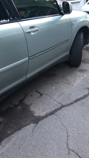 Молдинг двери передний правый Lexus RX 2004 г.  Киев