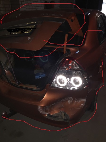 Задняя часть кузова в сборе Chevrolet Aveo  2007 1.5 Бензин Черкассы