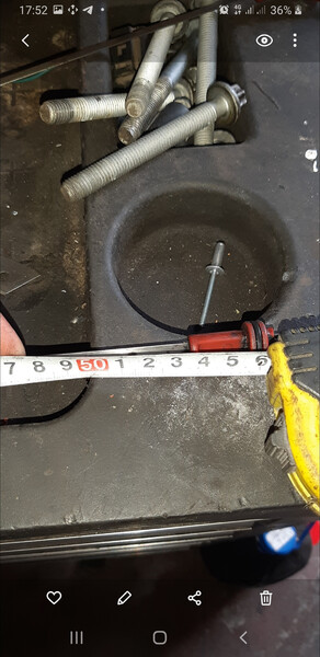 Щуп масляный двс w220, om613 6130100872   Mercedes S-Class