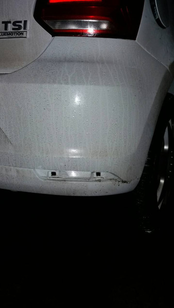 Отражатель в бампер задний правый Volkswagen Polo 5  2016 хетчбек 1.4 Бензин 