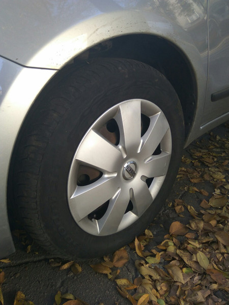 Колпаки на диски Nissan Note E11 хэтчбек 2011 г.  1.6 л бензин Мариуполь