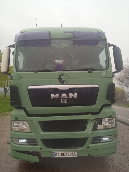 Бампер передний MAN TGX 2009 г.  11.0 л дизель Белая Церковь
