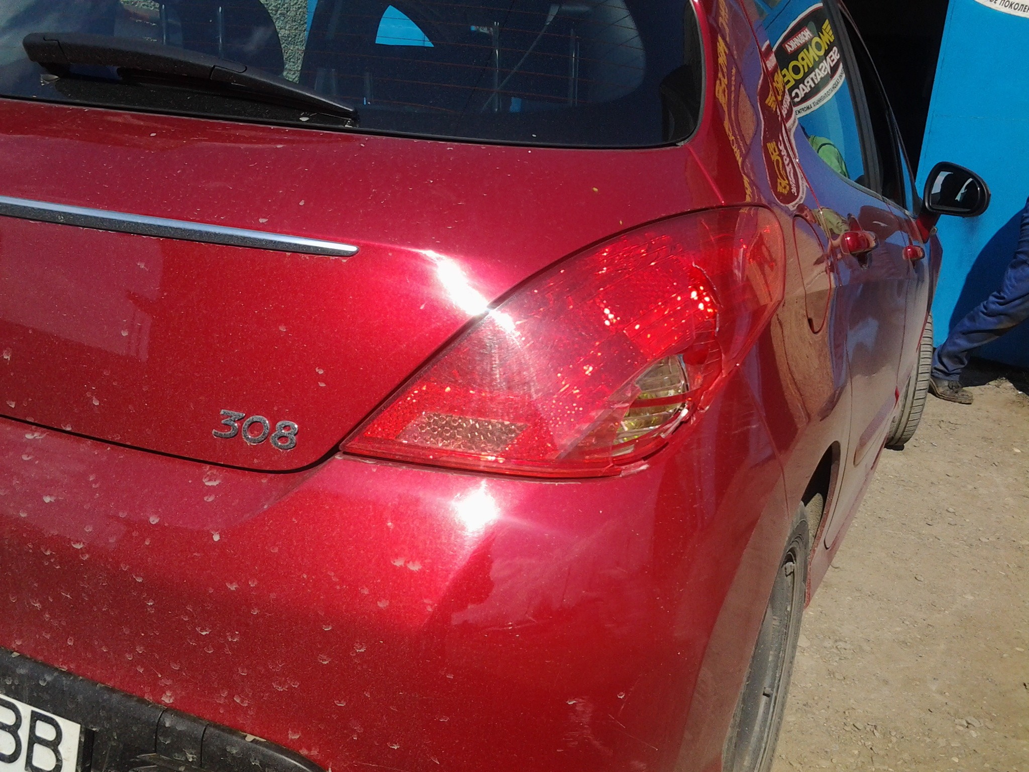 Фонарь сигнала торможения Peugeot 308  2011 1.6 Бензин Ивано-Франковск