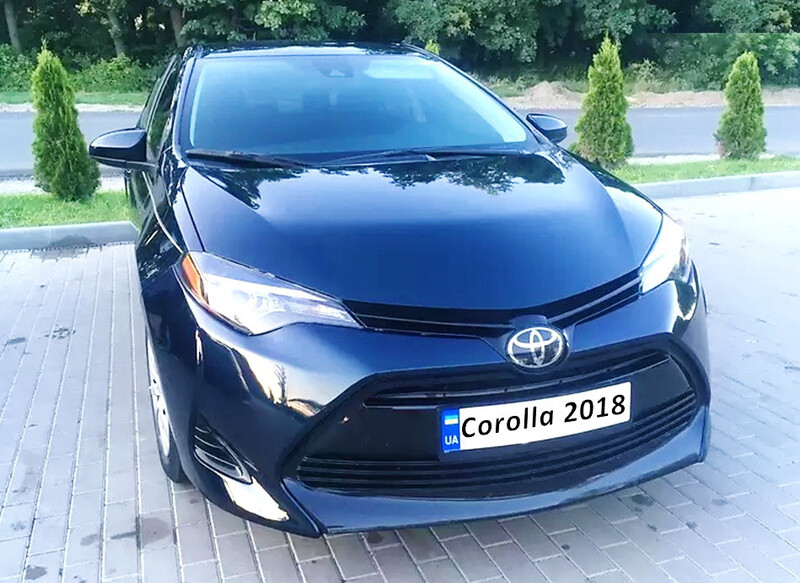 Капот и левое переднее крыло Toyota Corolla 2018 г.  1.8 л бензин Каменское