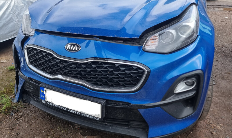 Бампер передний в сборе с решеткой радиатора Kia Sportage 4  2020 