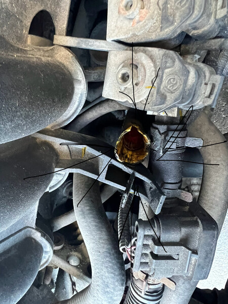 Горловина на щуп масла Volkswagen Jetta 6  2012 1.6 Бензин Обухов