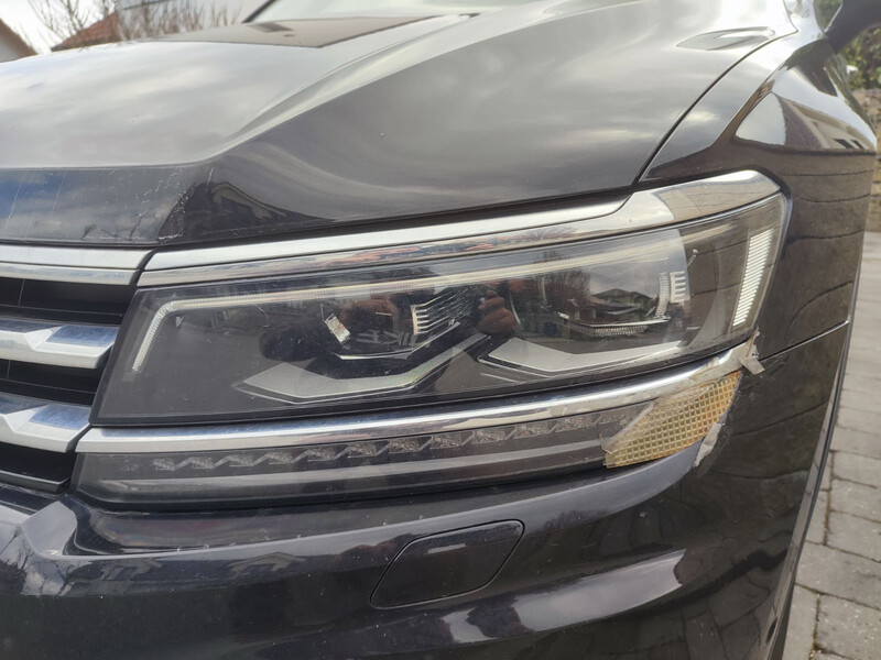 Основная фара левая - вставка 5NB941113D   Volkswagen Tiguan