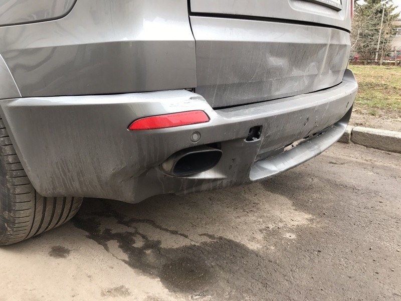 Задний бампер м-пакет рестайл BMW X5 E70 2012 р.  3.0 л дизель Чернівці