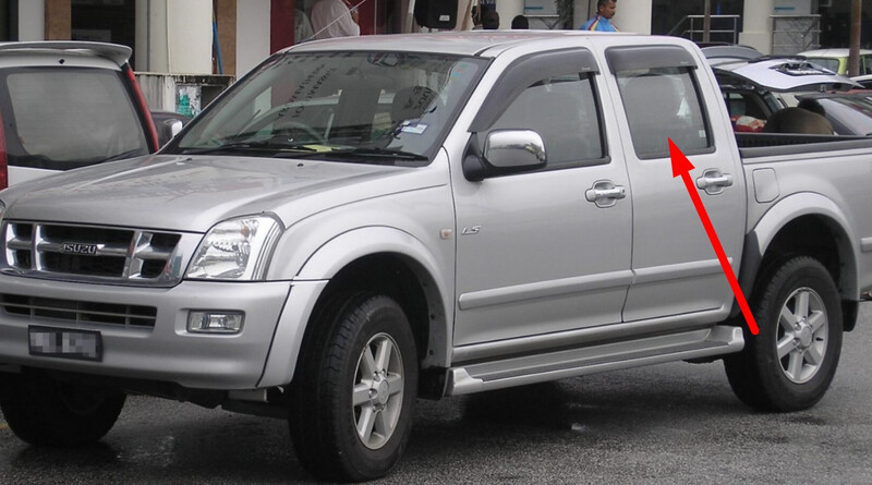 Стекло двери правое Isuzu D-Max  2004 1.1 Бензин Краматорск