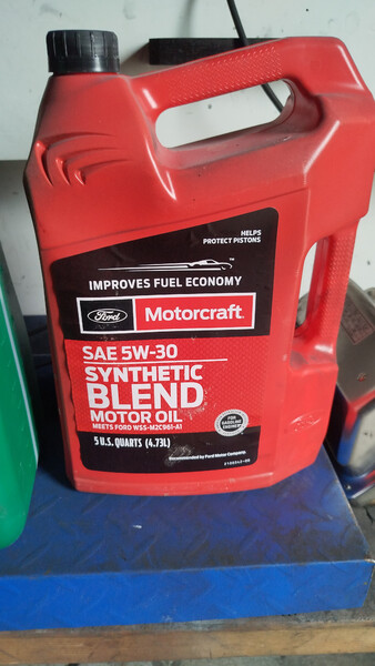 Масло двс Ford Edge 2016 р.  2.0 л бензин