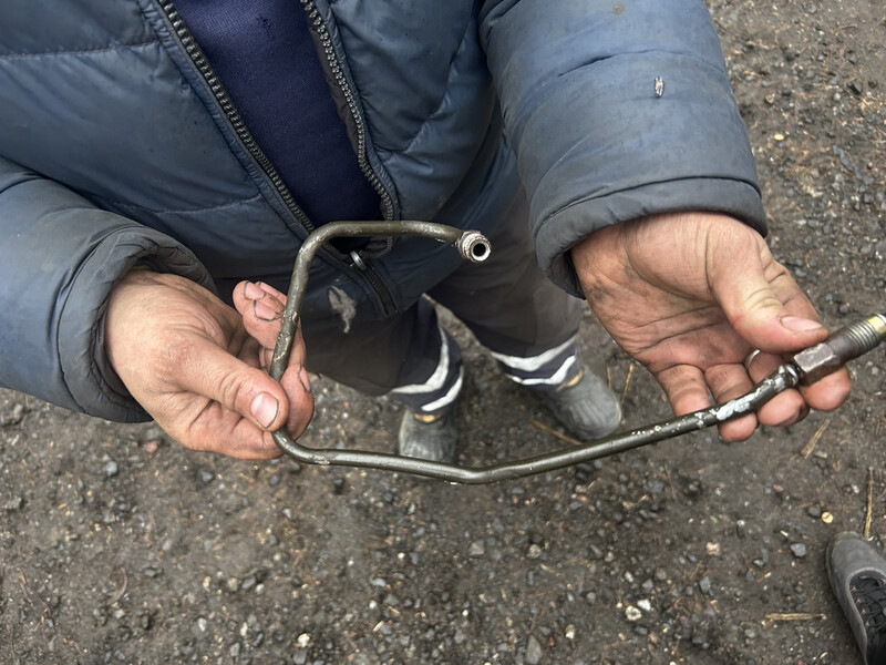 Гидравлический шланг рулевого управления Nissan Primera P12  2006 универсал 1.8 Бензин Шостка