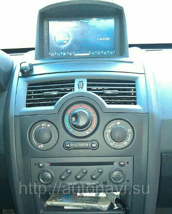 Штатное головное с навигацией Renault Megane 2  2007 1.6 Бензин Полтава