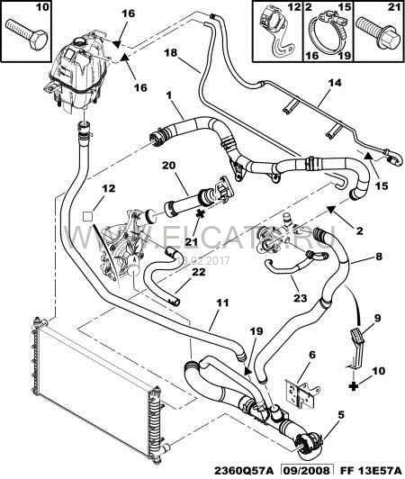 Патрубок входной Peugeot Boxer  2012 універсал 2.2 Дизель 