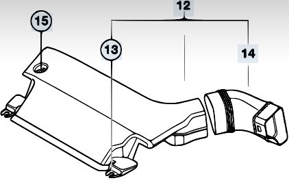 Всасывающий патрубок BMW 3 Series E46 2004 г.  2.5 л бензин Симферополь