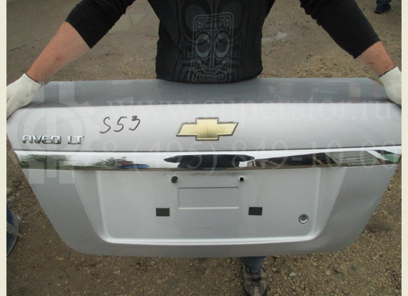Крышка багажника 96476698   Chevrolet Aveo