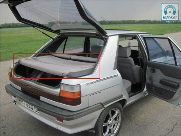 Полка, пластик Renault 11  1986 1.7 Бензин Конотоп