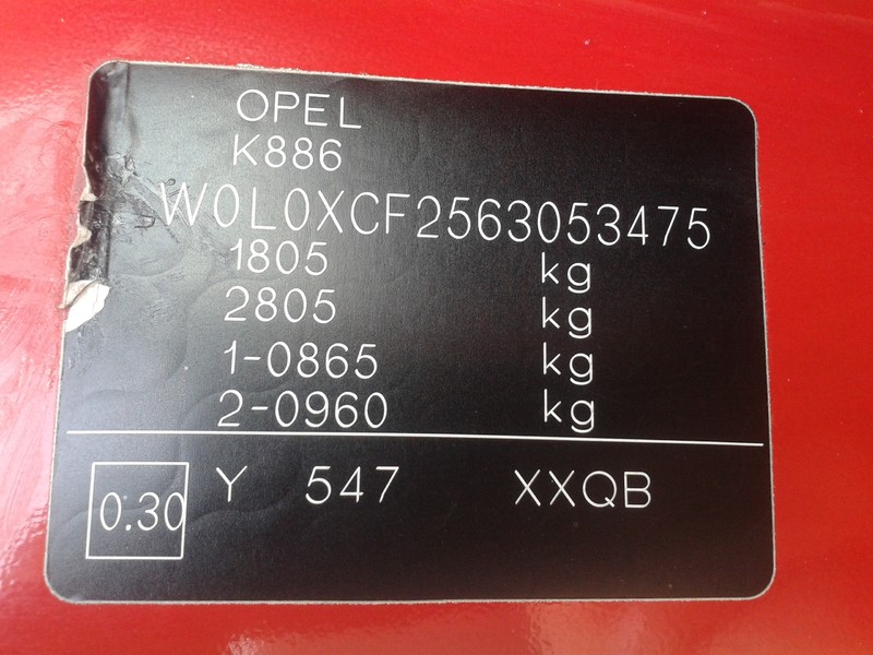 Дверь задняя (левая+правая) Opel Combo  2006 1.3 Дизель Мукачево