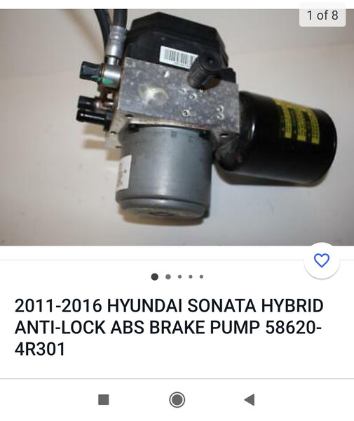 Гідроблок ABS 58620-4R301   Hyundai Sonata, Hyundai Starex