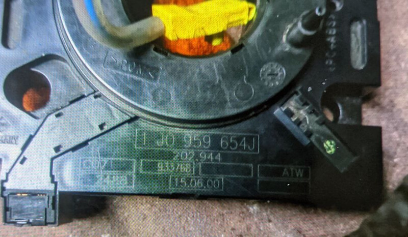 Підрульовий шлейф Volkswagen Passat Б5 2000 універсал 1.9 Бензин Черкаси