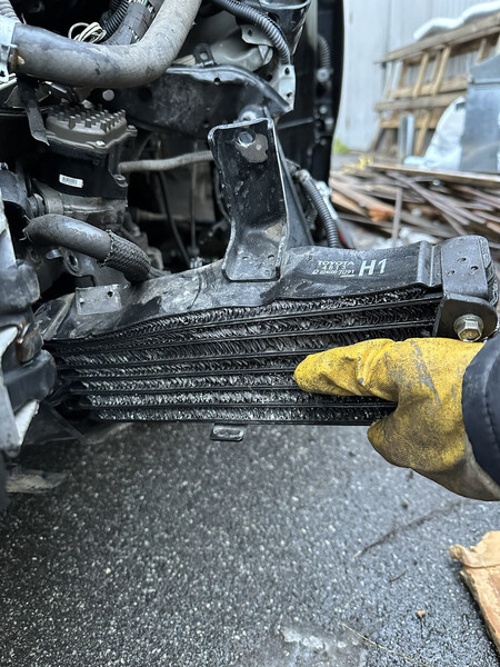 Масляный радиатор охлаждения жидкости АКПП Lexus RX 450H 2014 3.5 Гибрид 