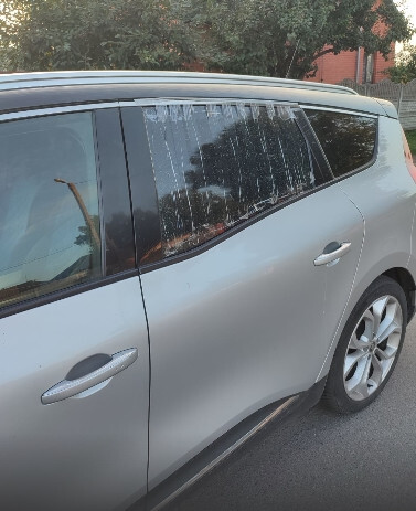 Стекло заднее боковое левое Renault Scenic IV 2017 универсал 1.5 Дизель Днепр