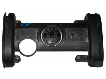 Декоративна кришка двигуна Skoda Fabia 2 хетчбек 2010 р.  1.4 л бензин Одеса