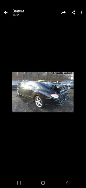 Задня частина авто Mercedes-Benz CLS-Class  2014 5.0 Бензин Львов
