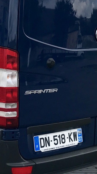Эмблема задняя Mercedes Sprinter 2015 г.  2.2 л дизель Ровно