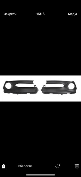 Заглушка протитуманної фари права Renault Grand Scenic 3  2014 універсал 1.5 Дизель 