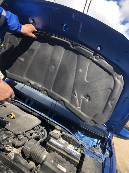 Обшивка капота Hyundai Elantra AD 2016 2.0 Бензин Чугуев