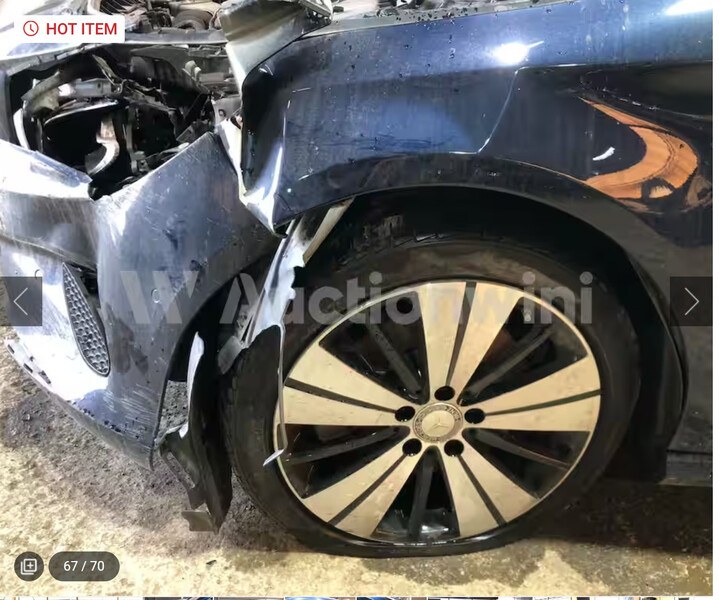 Крыло переднее левое Mercedes-Benz CLA-Class  2016 купе 2.0 Бензин Киев