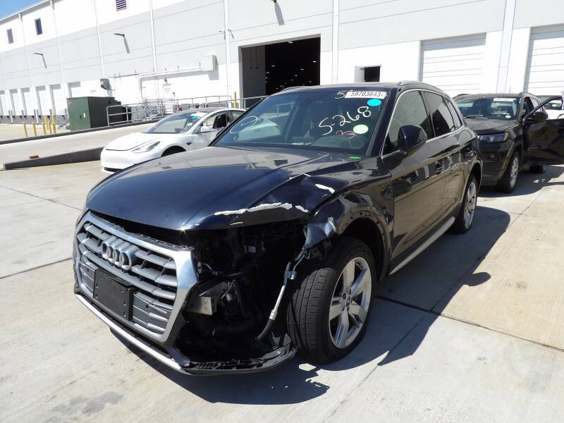 Капот Audi Q5 2019 г.  2.0 л бензин Днепр