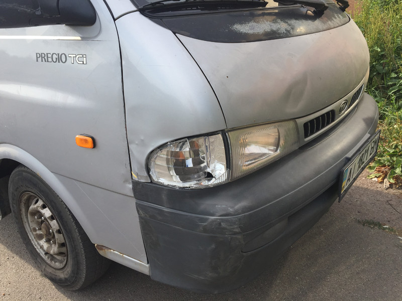 Фонарь указателя поворота передний правый Kia Pregio грузовой 2004 2.5 Дизель Киев