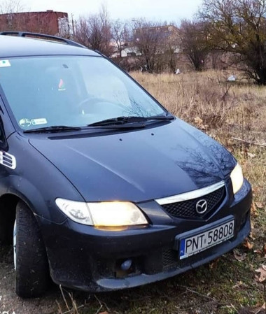 Бампер передний голый Mazda Premacy универсал 2004 г.  2.0 л бензин Днепр