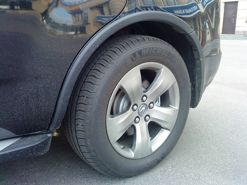 Накладки на арки, расширители арок Acura MDX  2008 3.7 Бензин Житомир