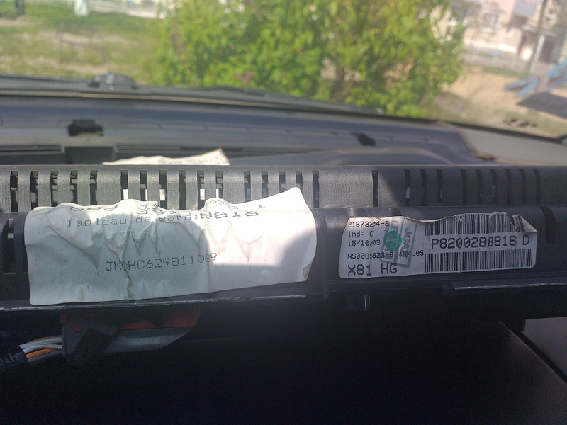 Панель приборов Renault Espace 4 хэтчбек 2004 г.  1.9 л дизель Ковель