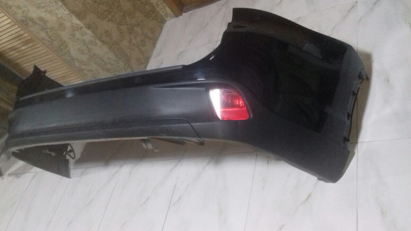 Бампер задний в сборе без парктроников Toyota Highlander  2015 4.2 Бензин 