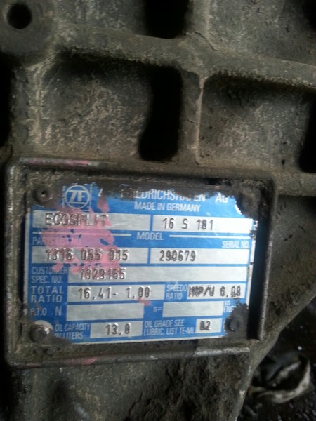 Коробка передач DAF CF 2001 г.  12.6 л дизель Одесса