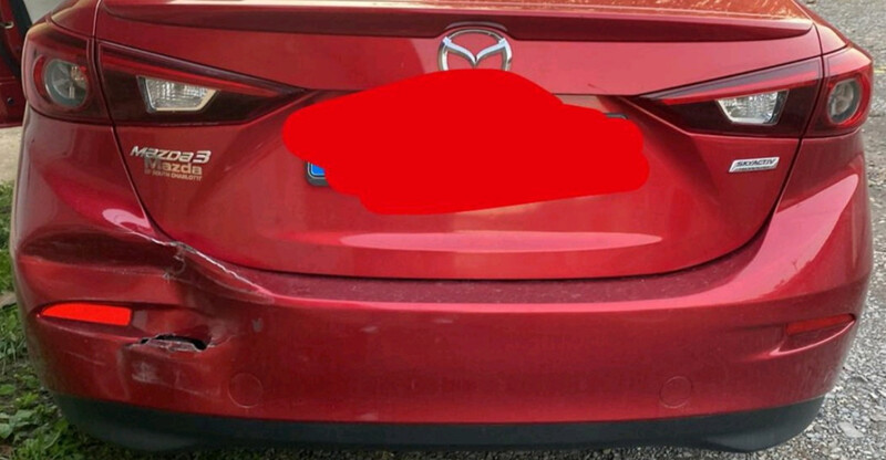 Бампер задний Mazda 3 BM  2014 2.0 Бензин Мукачево