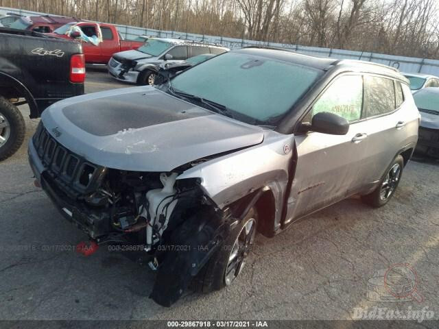 Бампер передний Jeep Compass  2018 2.4 Бензин 
