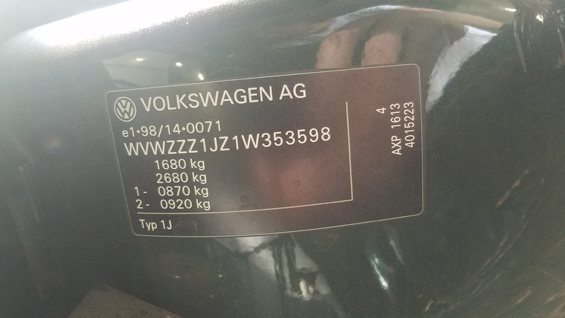 Распредвал Volkswagen Golf 4  2001 хэтчбек 1.4 Бензин Жмеринка