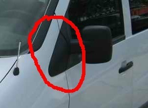 Треугольник пластиковый Mercedes-Benz Vito  2003 2.2 Дизель Новопсков