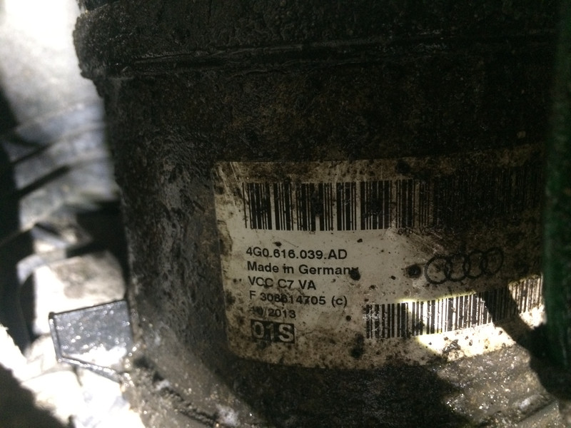 Пневмостойка 4G0616039AD   Audi A6, Audi A6 allroad quattro, Skoda Octavia