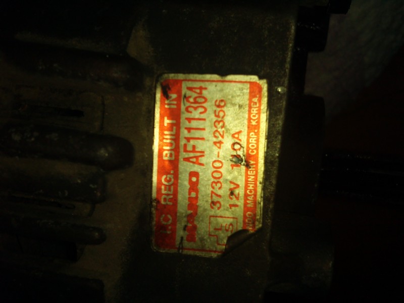 Гениратор Hyundai H200 Грузопассажир 1999 2.5 Дизель Горлівка