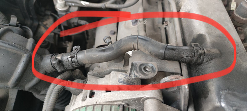 Шланг вентиляции hose-breather Kia Sorento  2006  Дизель 