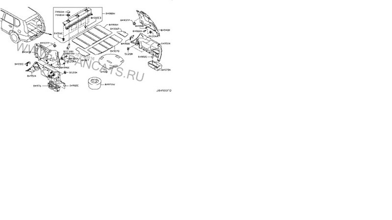 Кришка запаски Nissan X-Trail T31  2012 2.0 Бензин Київ