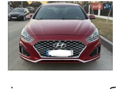 Бампер та решітка і передня права фара Hyundai Sonata 7  2018 2.4 Бензин Белая Церковь